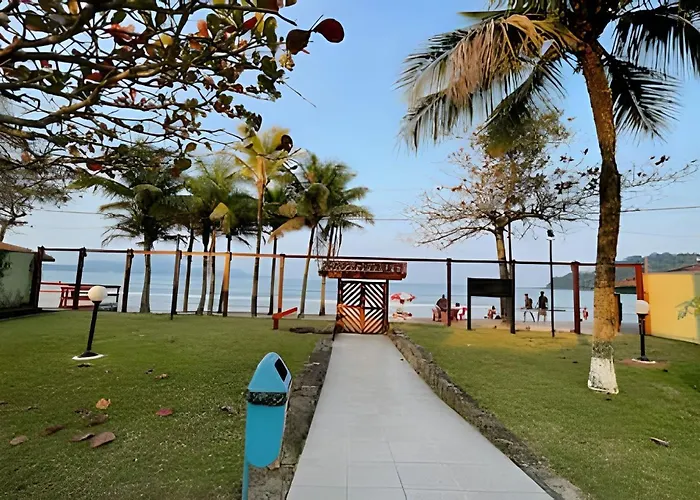 Pe Na Areia Praia Das Toninhas, C/ Ar E No Terreo Ubatuba